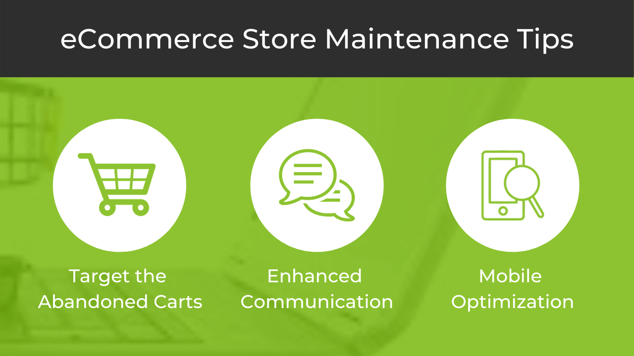 Top 3 eCommerce store maintenance hacks in 2020